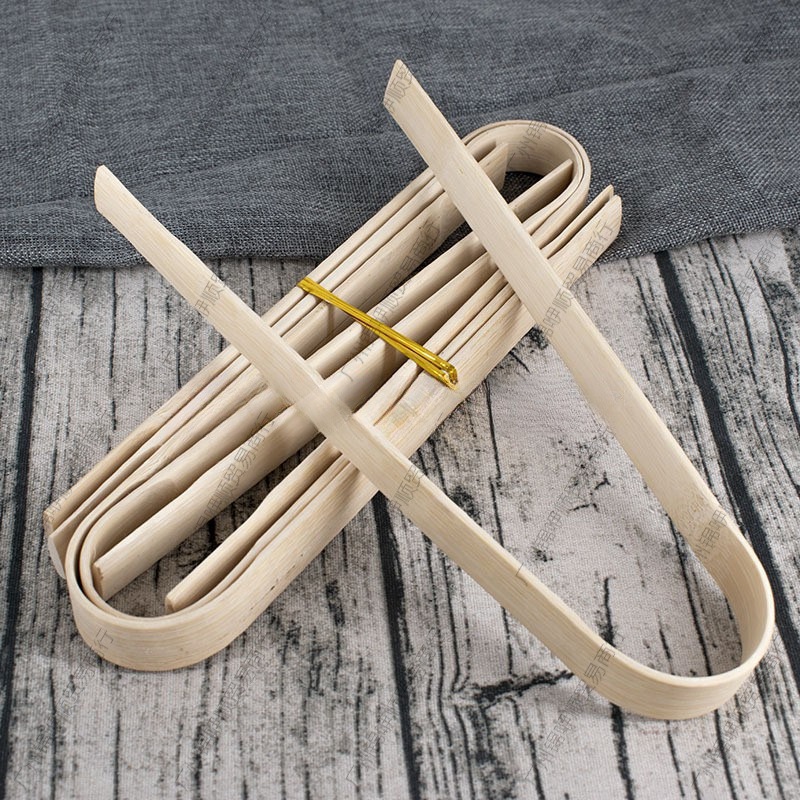 竹食品夹面包夹烙饼烤肉油炸夹食物竹夹子烧烤夹馒头夹加长垃圾夹