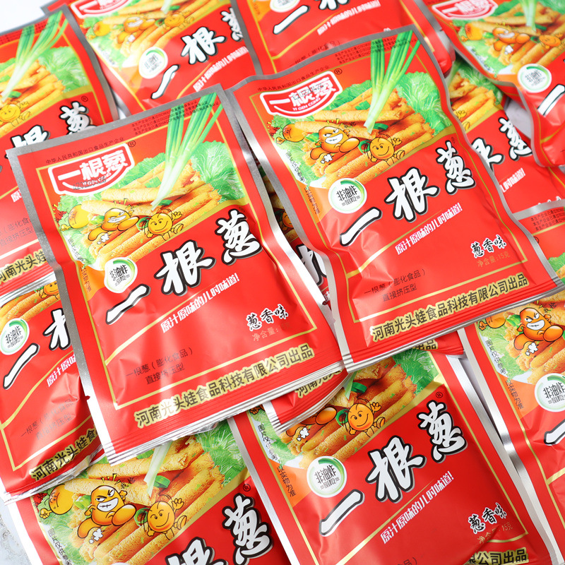 一根葱批发零食薯条90后儿时怀旧童年小时候的辣条吃货休闲小吃