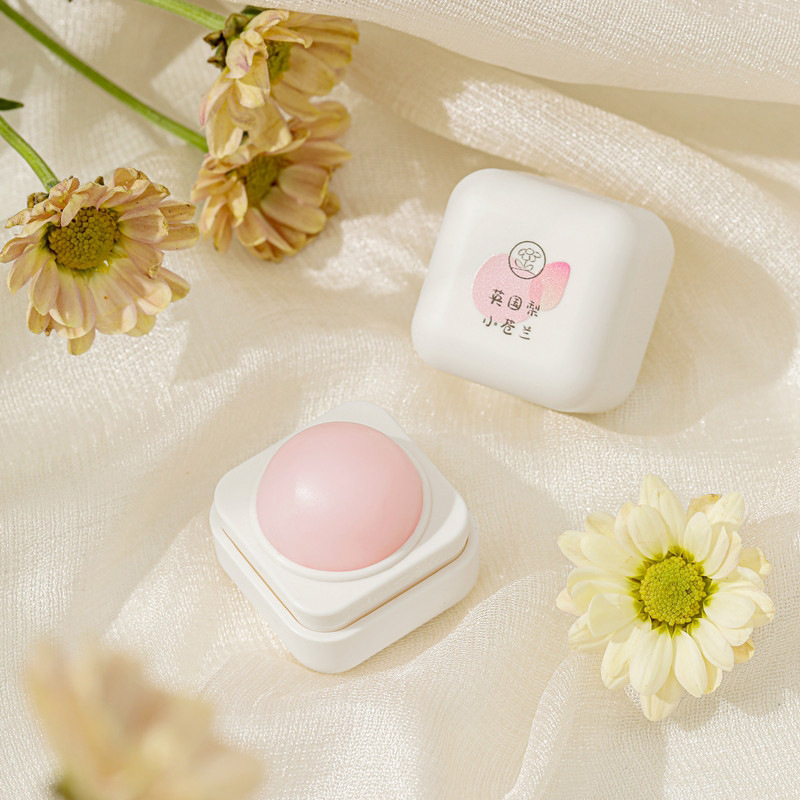 [Internet Hot] Yibai Fragrance Cube Sugar Solid Balm Portable Package Peach Flowering and Fruiting Light Perfume E-Commerce Wholesale Supply