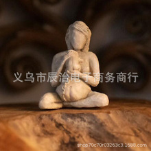 跨境母亲分娩妇女雕像Birthing Woman Sculpture树脂工艺品摆件