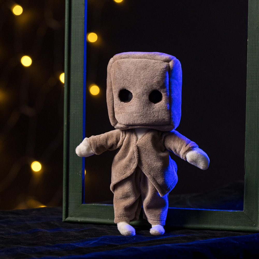 跨境新品小小梦魇2游戏周边女孩小六公仔毛绒玩具玩偶儿童礼物