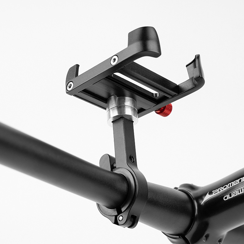 promend铝合金手机支架360度可旋转摩托车电动车自行车车把手机架