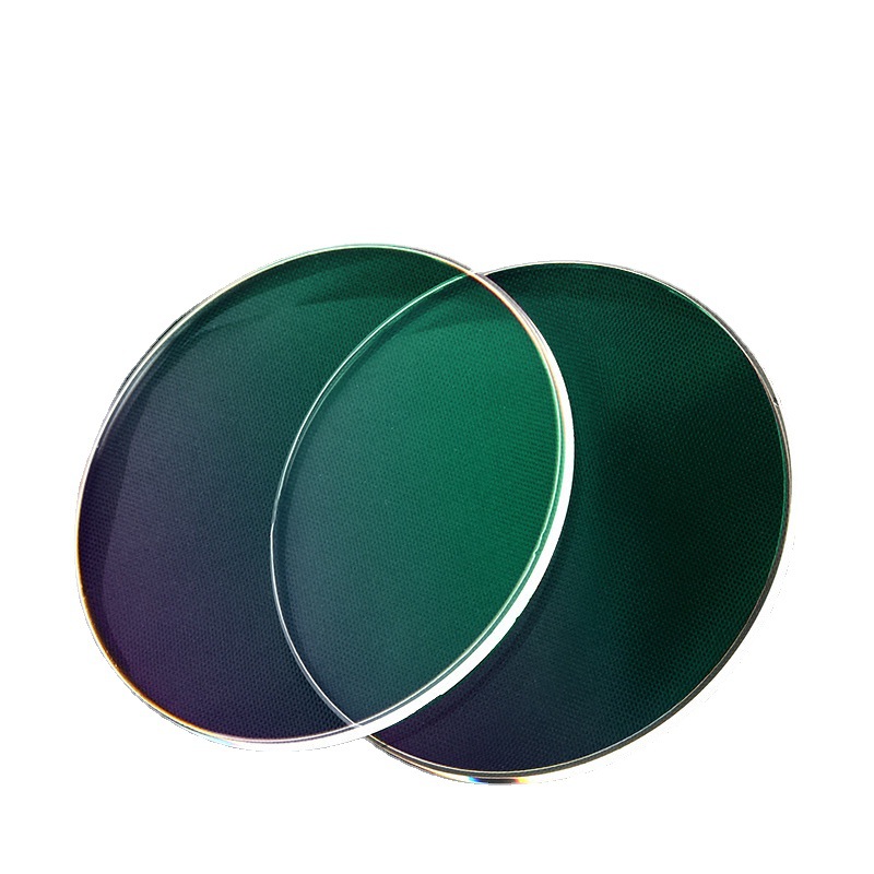 cr39防蓝光树脂镜片厂家批发多规格透明镜片染色镜片镀膜镜片