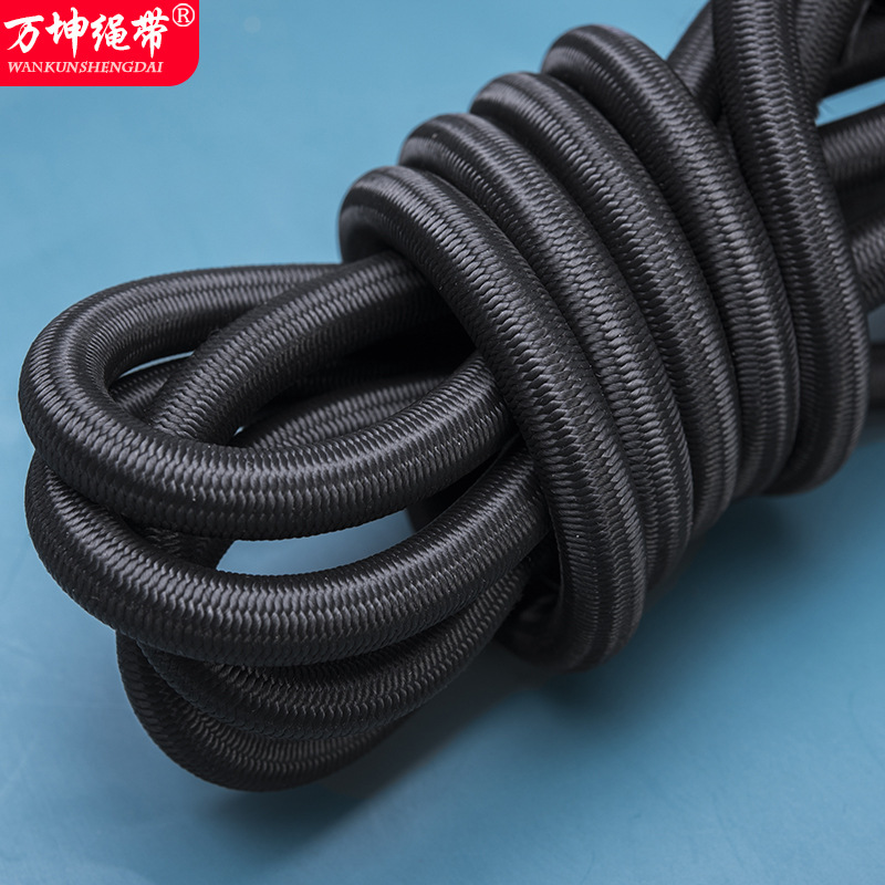 10mm加粗圆松紧绳高弹力牛筋橡皮筋躺椅绳子尼龙鞋子裤子用松紧带