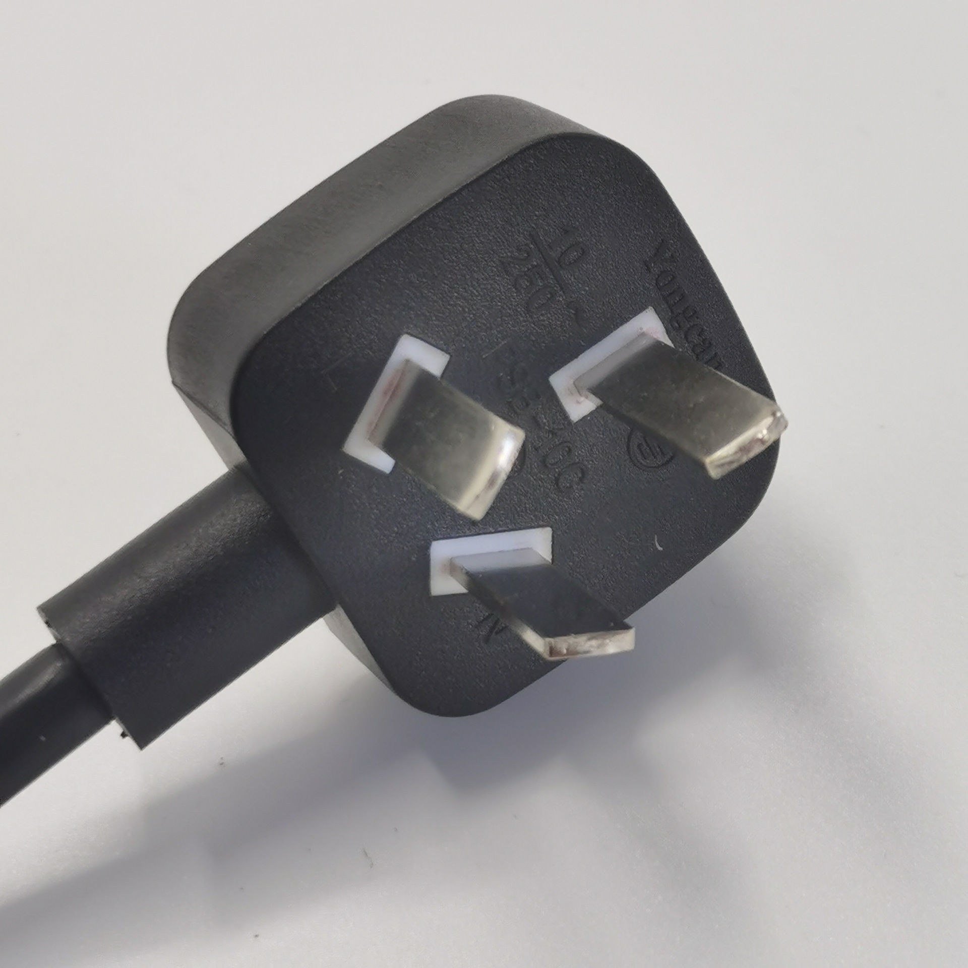 新国标 三芯插头电源线中规式四方形国规小米插头线饭锅c13品字尾