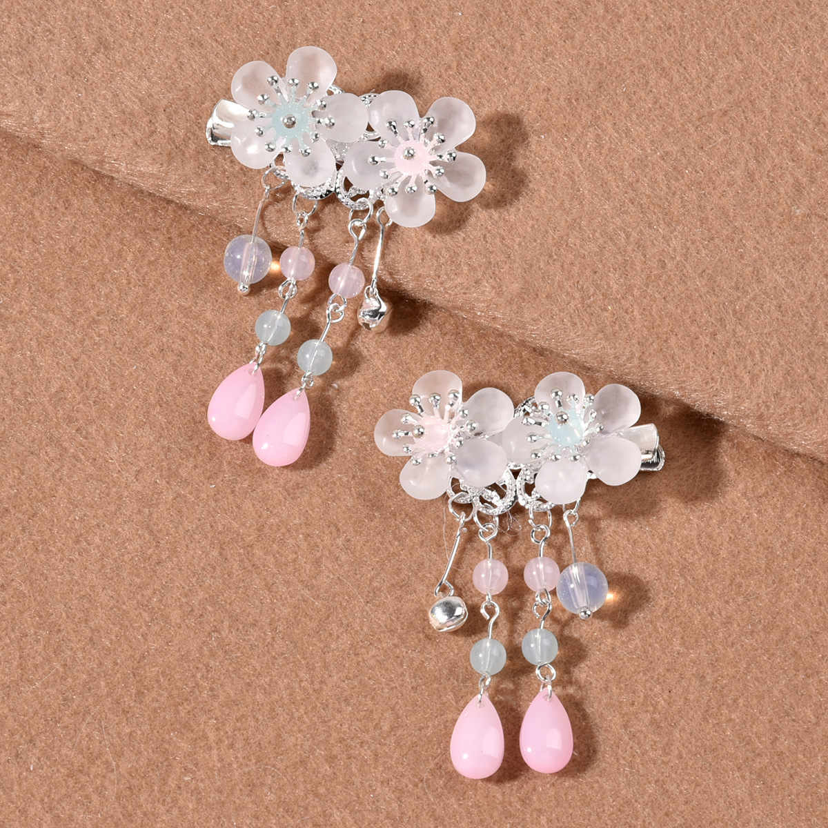 儿童古装头饰步摇流苏超仙公主发饰古风发夹女童古代汉服配饰