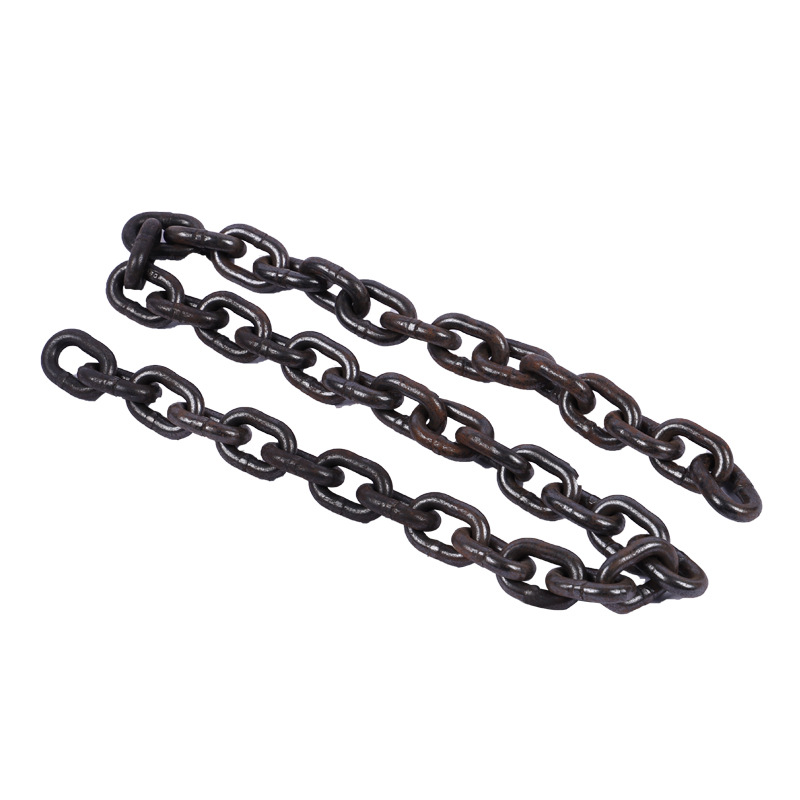 Factory Wholesale Industrial Mining Ring Chain 6-22mm Hoisting Rigging Chain G80 Grade Manganese Steel Lifting Chain