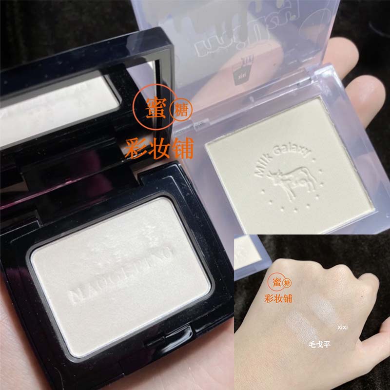 Xixi Milk Star River Soft Mist Blush Monochrome Blusher Plate Matte Vitality Small Orange Nude Makeup Cheap Repair Portable