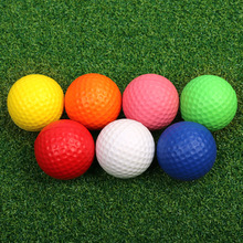 工厂热销高尔夫PU球 发泡球 弹力球 练习球 儿童用品 室内高尔夫