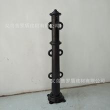 普罗盾上海铸铁立柱欧式柱子镀锌链条河道景观广场护栏铁艺罗马柱