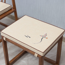 中式红木小方凳长板凳梳妆凳坐垫茶桌椅子座垫餐椅圈椅官帽椅坐垫
