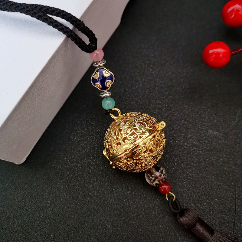 葡萄花鸟纹香囊历史博物馆西安文创纪念品礼品陕西特色旅游小礼物