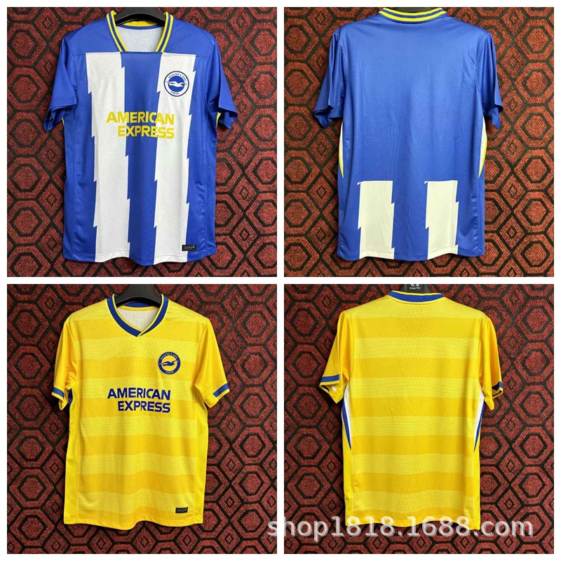 新22-23/24布莱顿球衣主客场足球服brighton白礼顿波衫22号三笠薰-阿