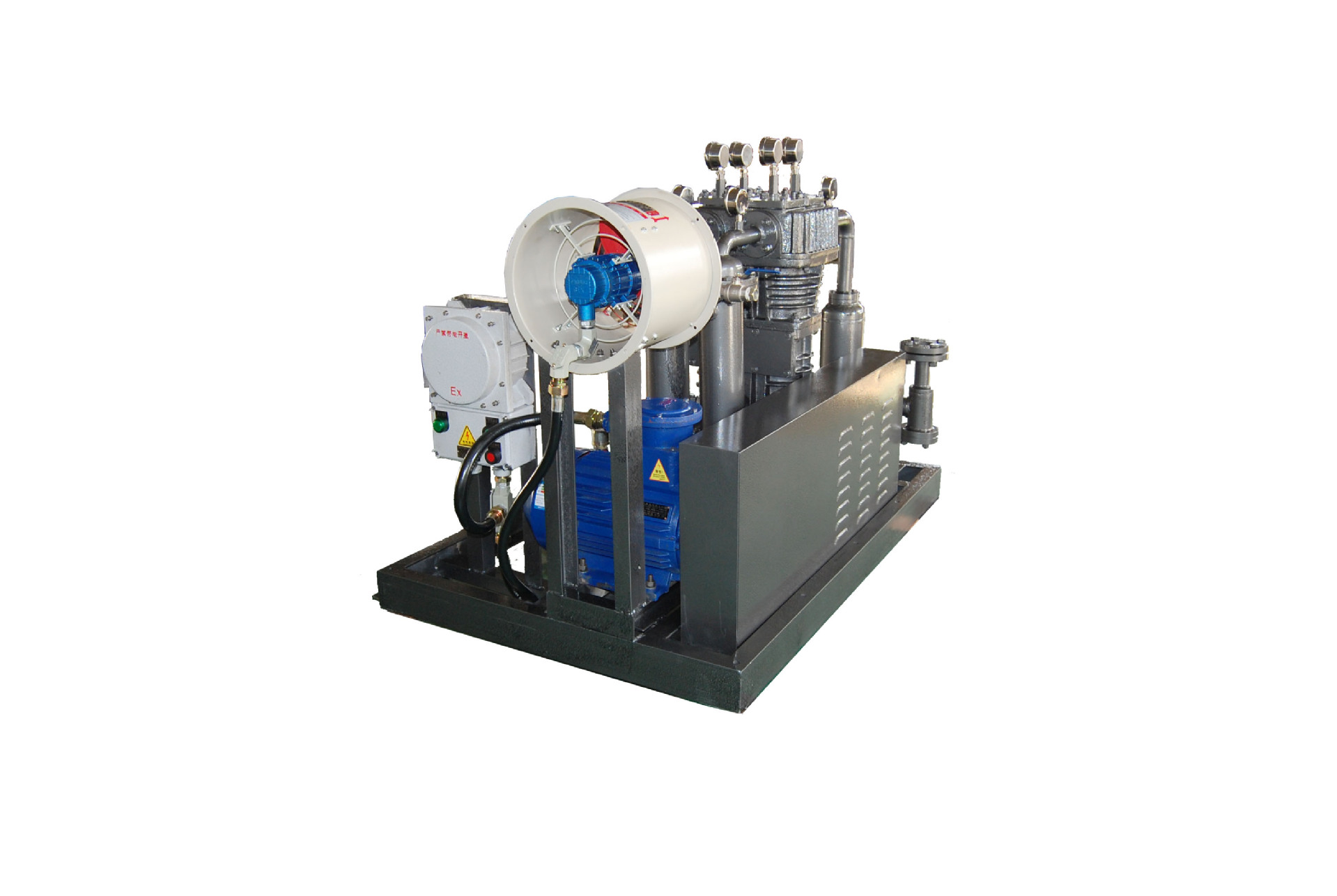 5-0.5-12活塞式氢气增压机 氢气充瓶直接厂家