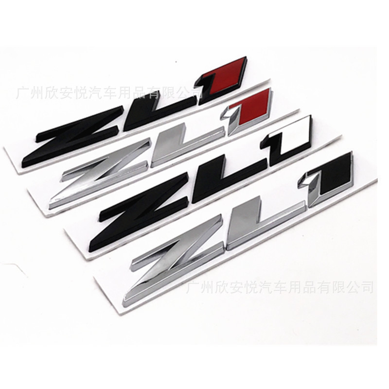 科迈罗zl1尾箱车标大黄蜂camaro改装专用前中网车标尾箱标车贴标