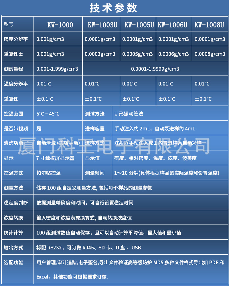高精度酒精液体密度计恒温功能密度测试仪蓄电池密度比重计