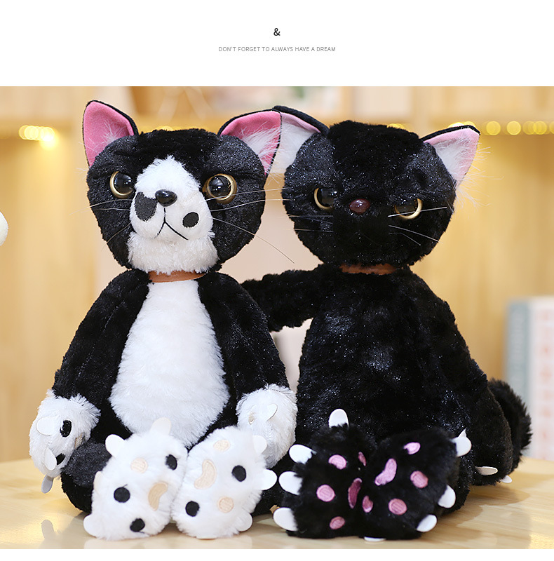个性不爽猫公仔日本米田民穗欠揍猫咪毛绒玩具女朋友节日礼物玩偶采购