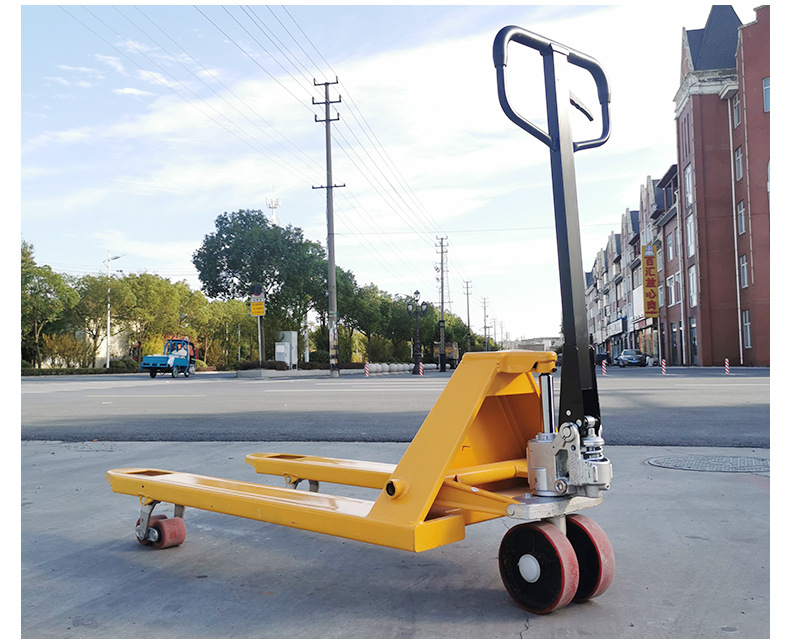 2吨手动搬运车手动叉车3吨液压托盘车手推拖车手拉搬运车地牛铲车