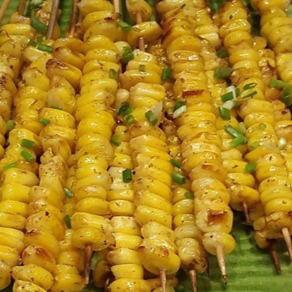 100串甜粒小串 铁板烧烤食材粘玉米串苞油炸小吃烤串网红零食小吃