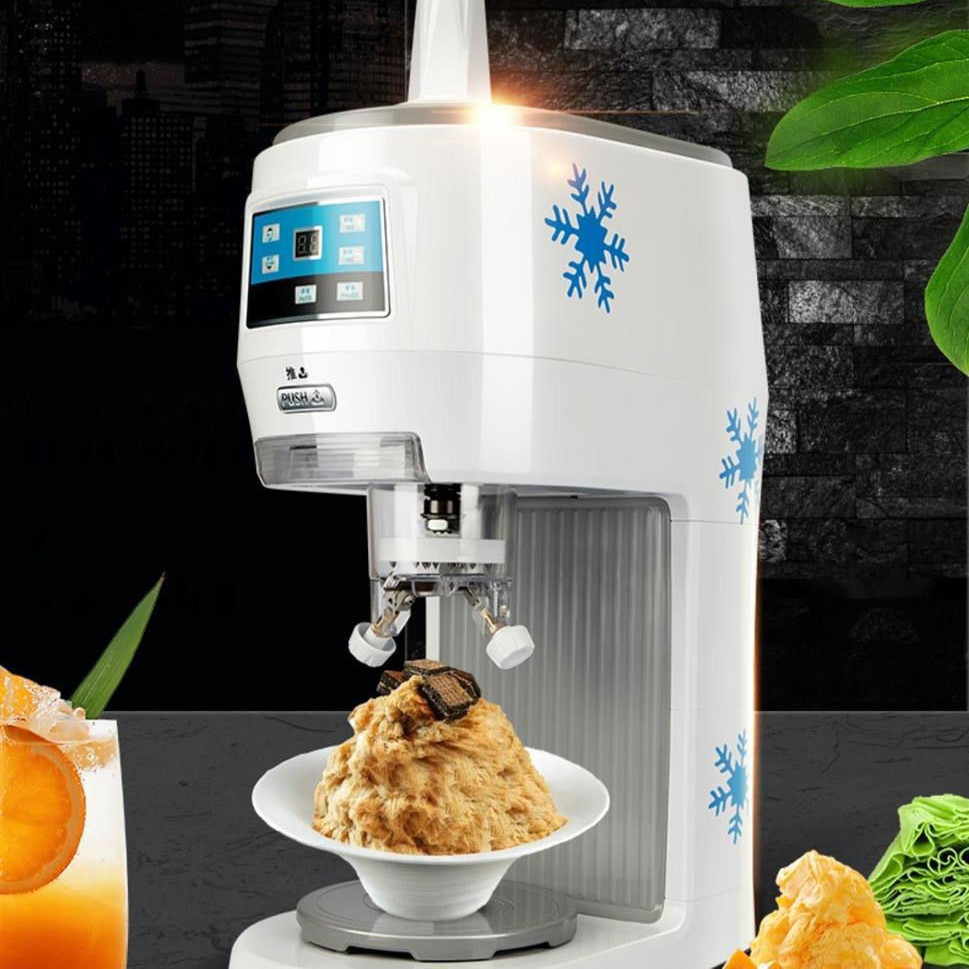 绵绵冰机电动刨冰机冰沙机商用奶茶店冰沙冰大型全自动碎冰机