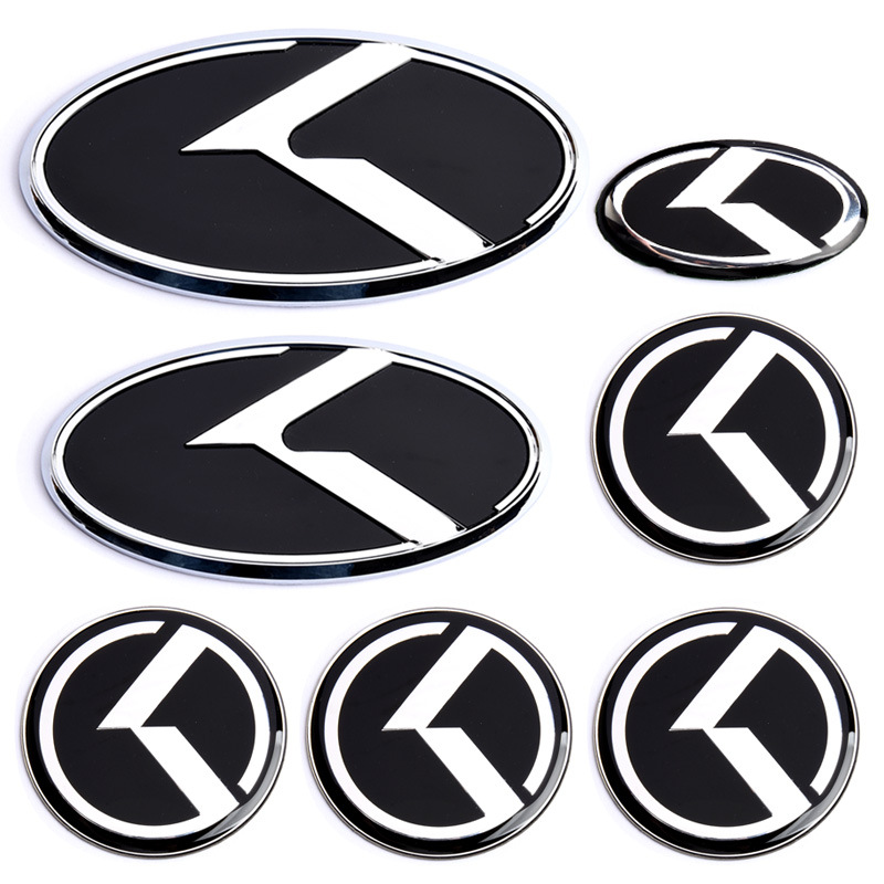 适用起亚人字车标起亚改装车标起亚k5 k3 k2 k4索兰托轮毂标改装