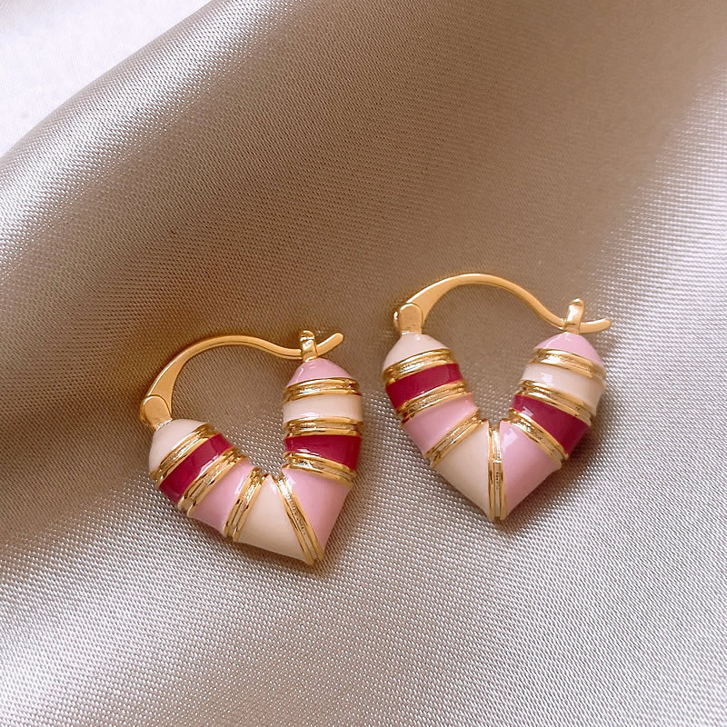 Silver Needle Cherry Blossom Pink Lovely Flower Tassel Pearl Earrings Sweet Super Fairy Earrings Girl Heart High-Grade Earrings