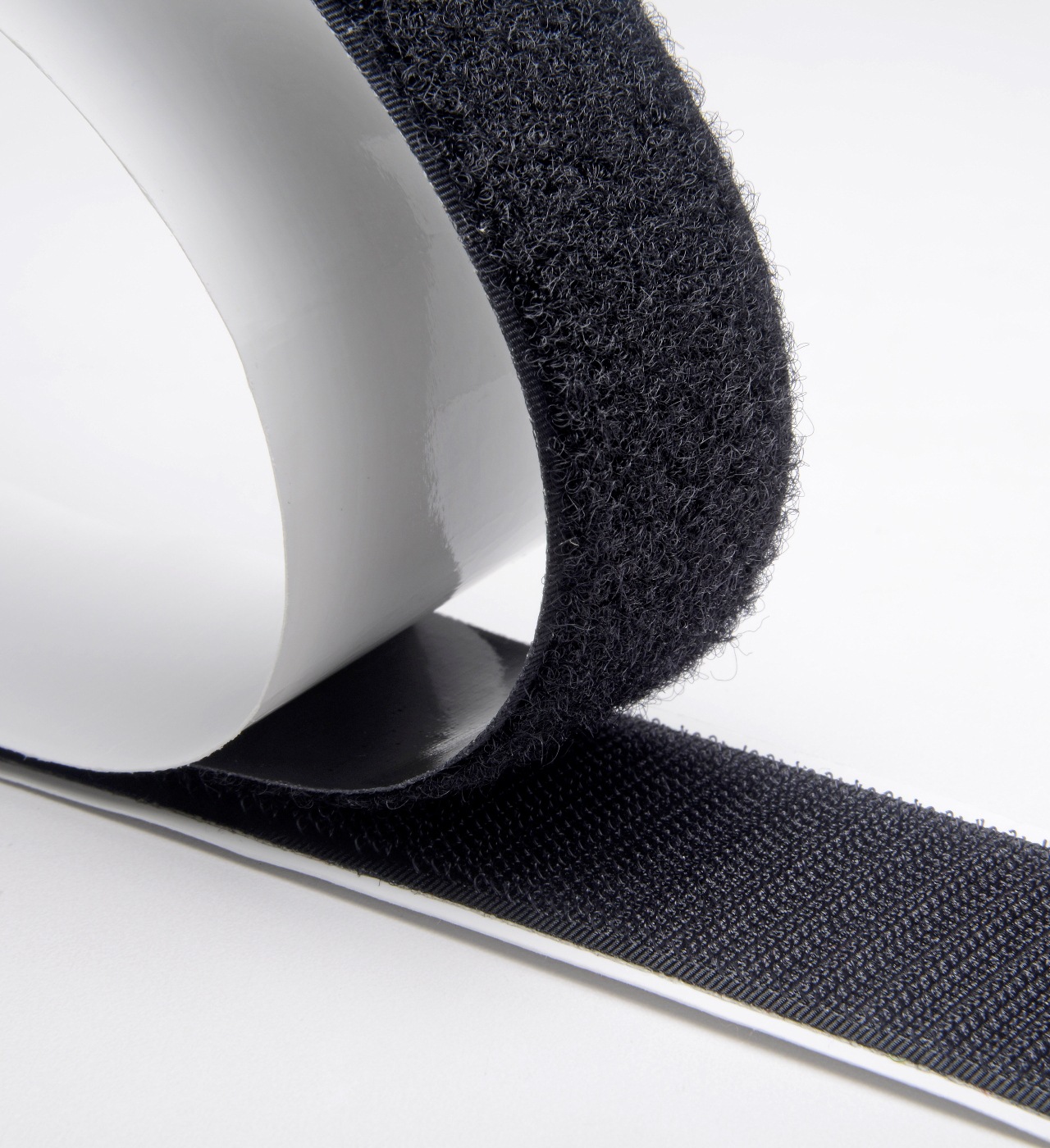 华正魔术贴厂家现货供应带自粘型可任意模切的背胶粘扣带魔术贴