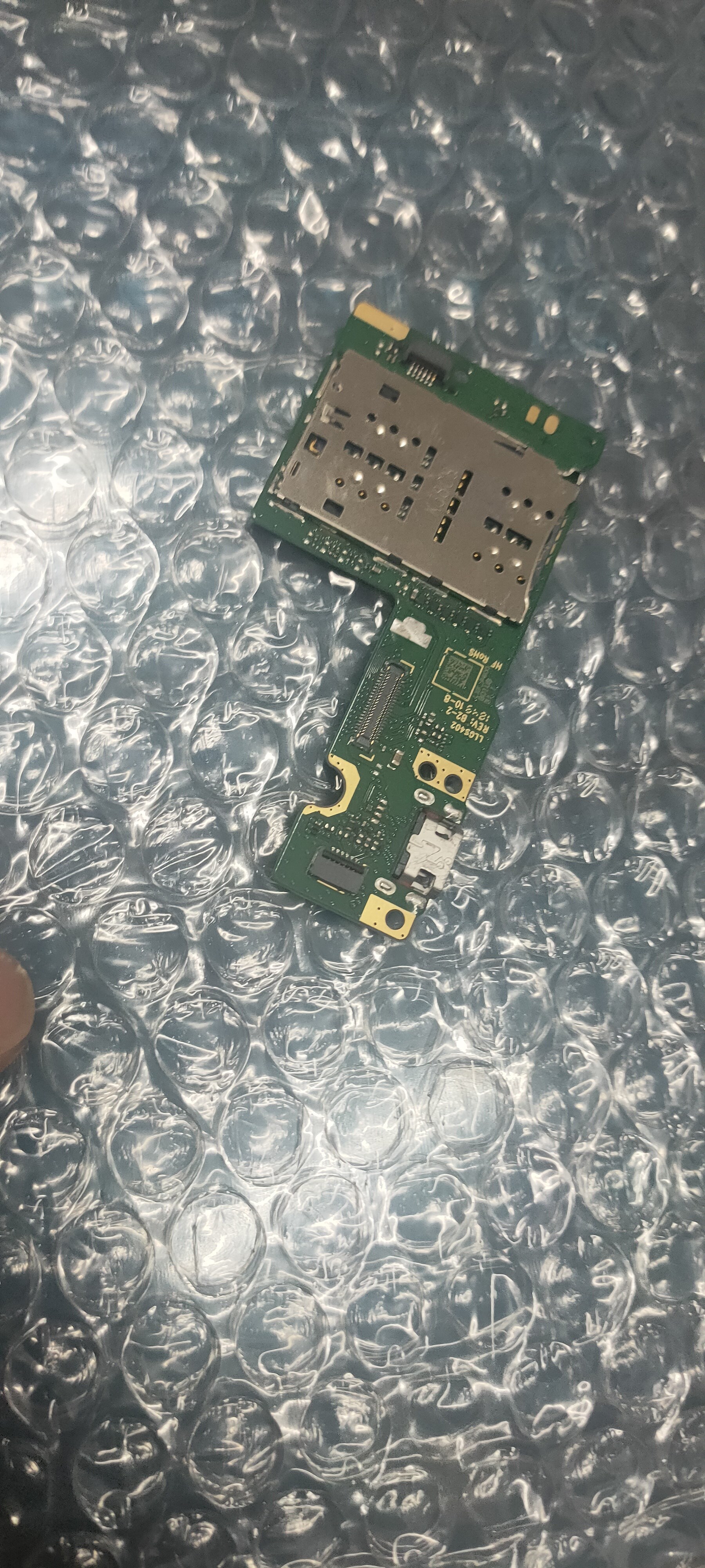 适用于联想tb-x505f卡座卡槽排线 tb-x505l/n充电尾插小板usb接口