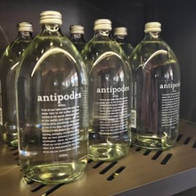 批发透明饮料奶茶咖啡瓶密封带盖350ml磨砂玻璃盐水瓶酵素玻璃瓶