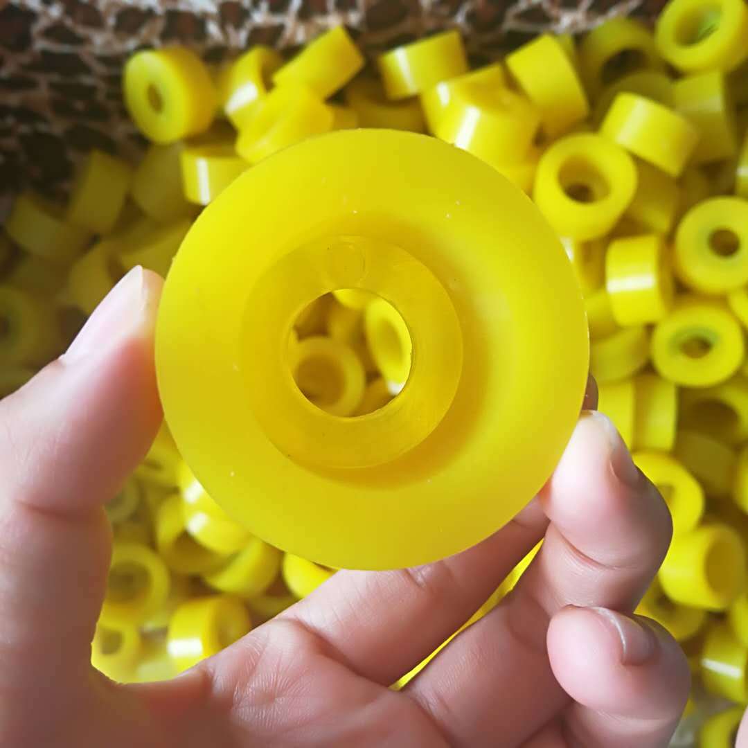 聚氨酯密封胶套 聚氨酯弹性减震套筒 优力胶衬套保护套 pu胶轴套