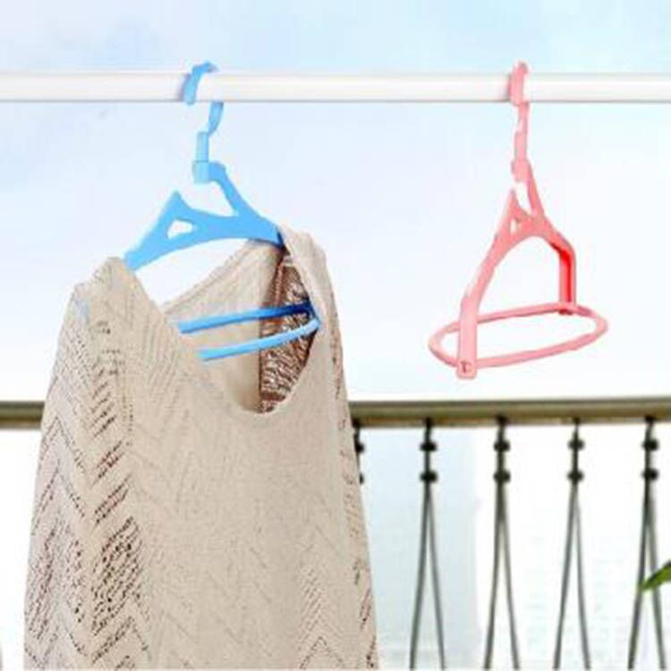 Cute Cloud Plastic Hanger Creative Non-Slip Hanger Clothes Rack Drying Hanger Seamless Clothes Hanger 5 Pack