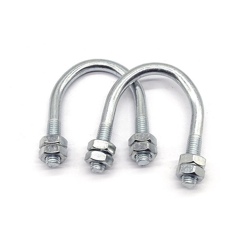 u型螺栓 u型抱箍管卡 镀锌管卡 国标u型丝 可来图加工定制
