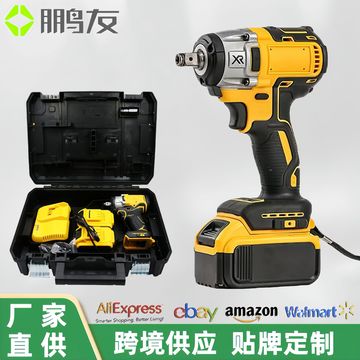 外贸专供德伟款大功率电动扳手锂电大扭力无刷电动汽修冲击风炮