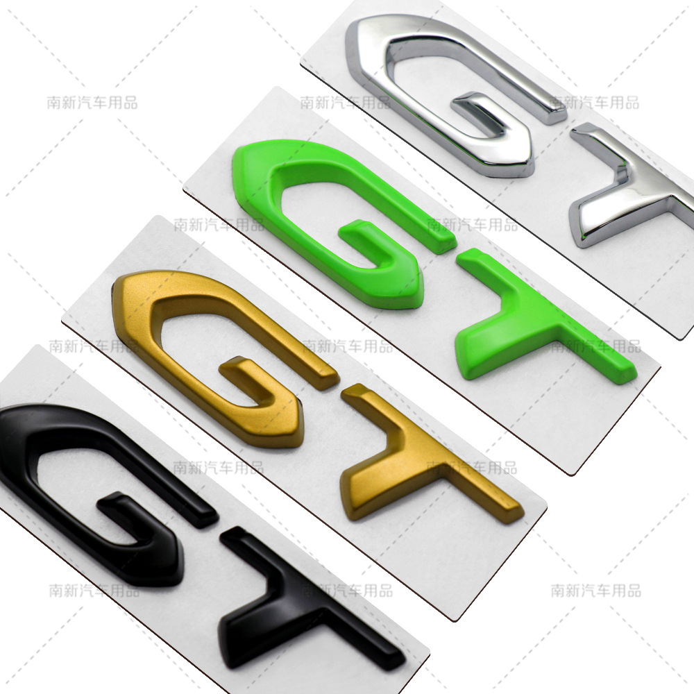 汽车gt车标 适用于标致gt个性改装贴标-阿里巴巴