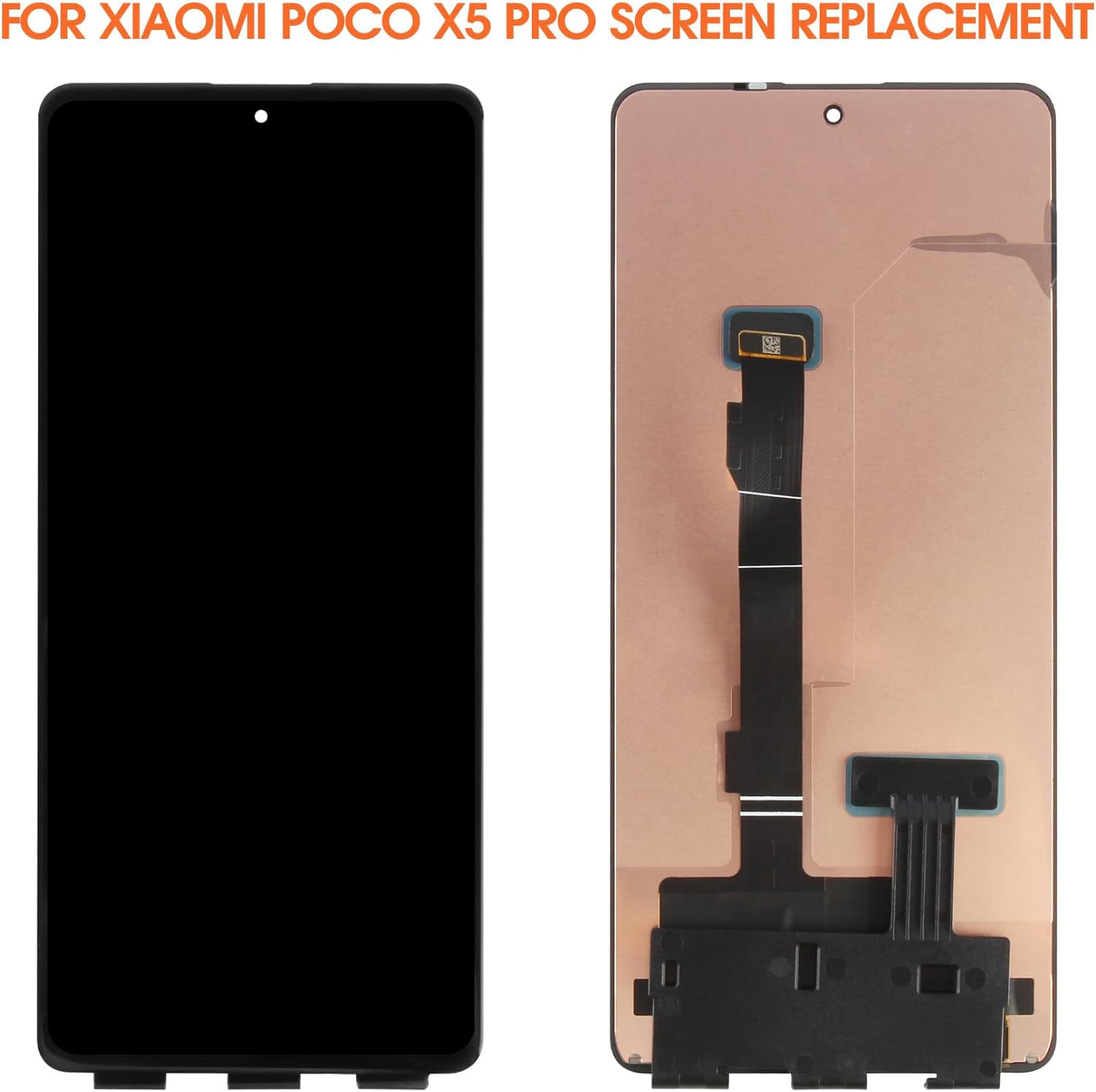 适用红米note12 pro plus 5g屏幕总成poco x5 pro显示屏内外屏lcd