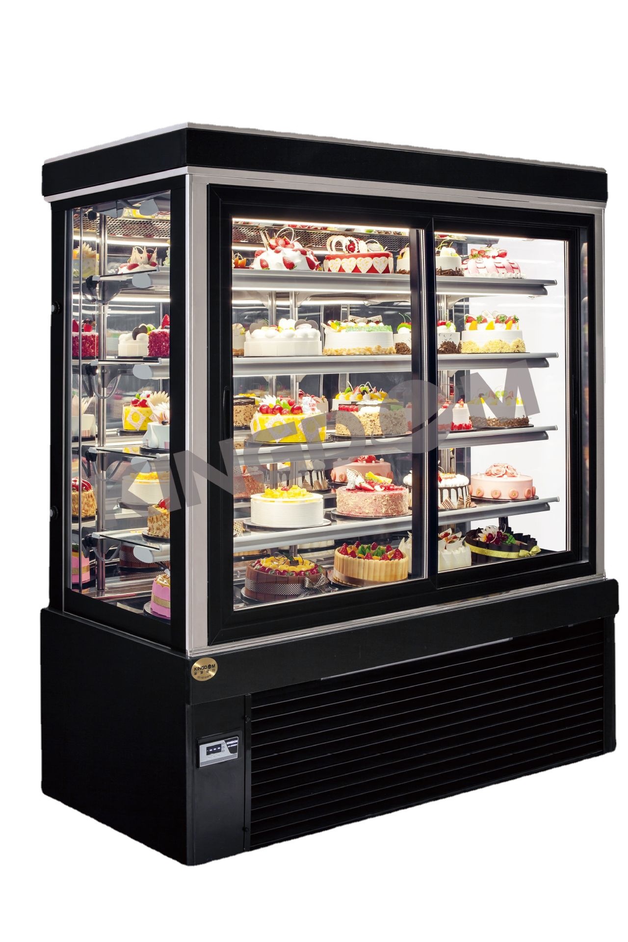 金城制冷 五层立式蛋糕柜 前移门蛋糕西点展示柜 冷藏保鲜柜-阿里巴巴