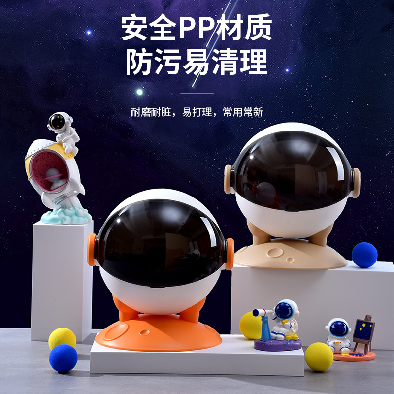 Songtai Astronaut Decoration Suitable for Desktop Keys' Box Spaceman Living Room Decorative Crafts Storage Box
