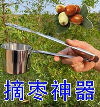 摘酸枣神器新款摘山枣摘酸枣芽新型不锈钢摘果器摘蓝莓摘枣器工具