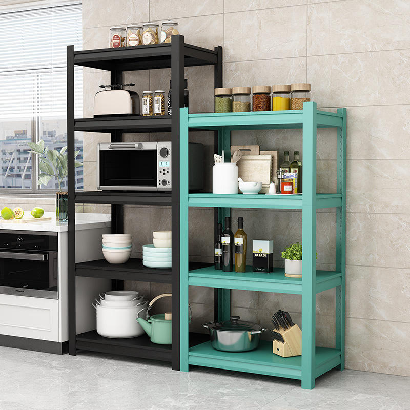 鑫安厨房厚实置物架落地多层微波炉收纳架多功能烤箱锅架储物货架