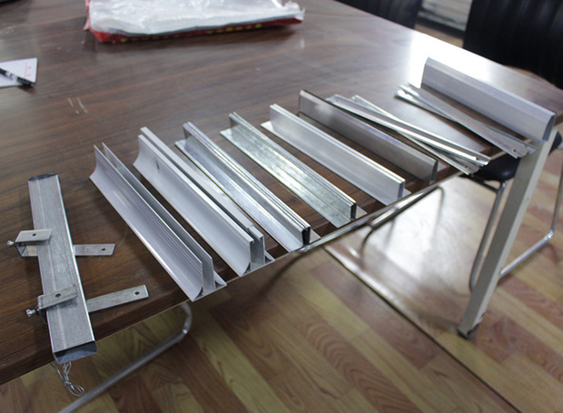 挡烟垂壁配件 挡烟垂壁导轨 挡烟垂壁安装配件 导轨压条卡扣消防