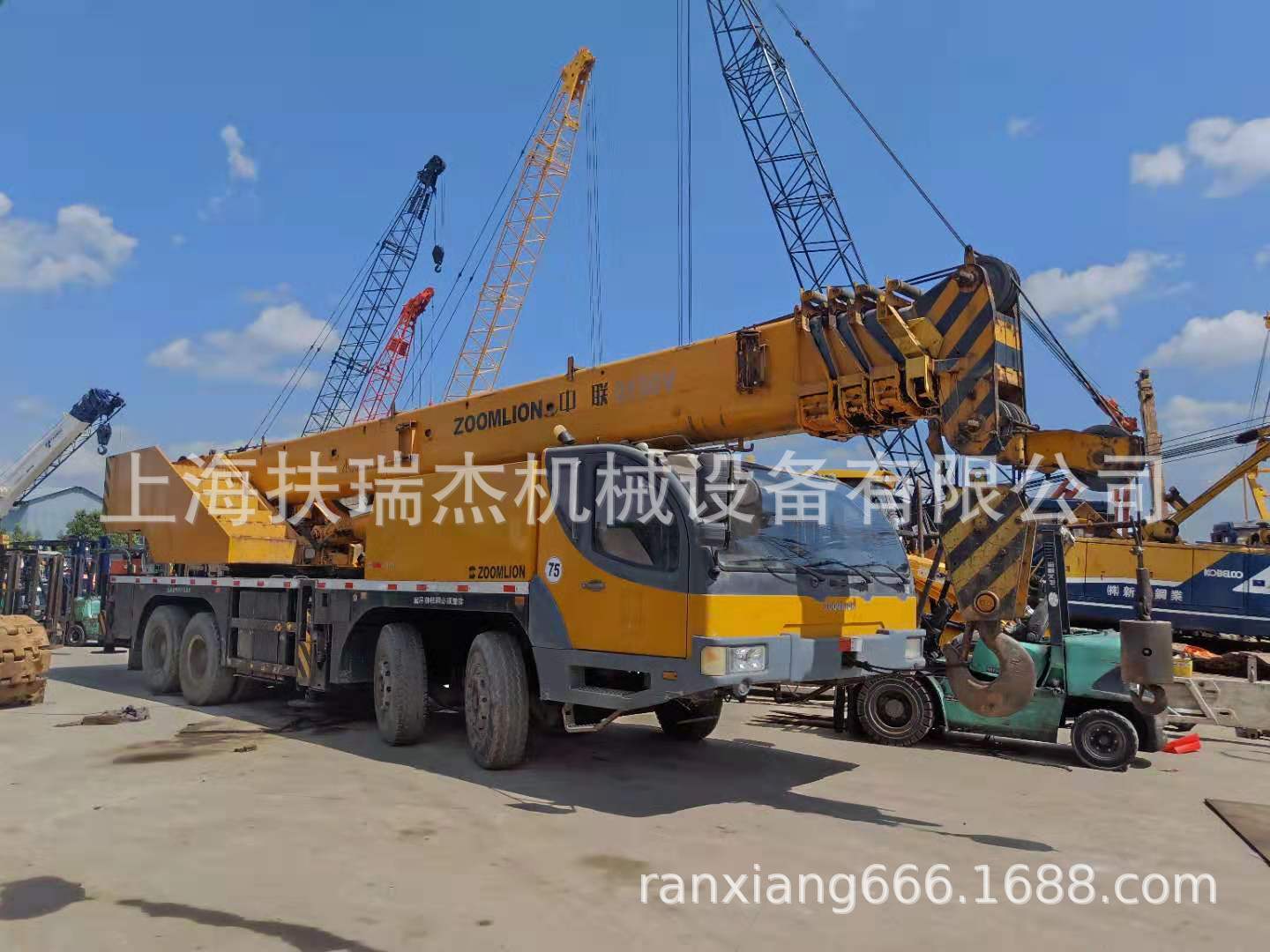 中联50吨汽车中联重科 qy50vf 起重机-阿里巴巴