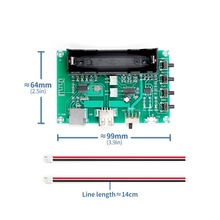 XH-A150 数字蓝牙功放板PAM8403板载锂电池唱戏机可充电双声道10W