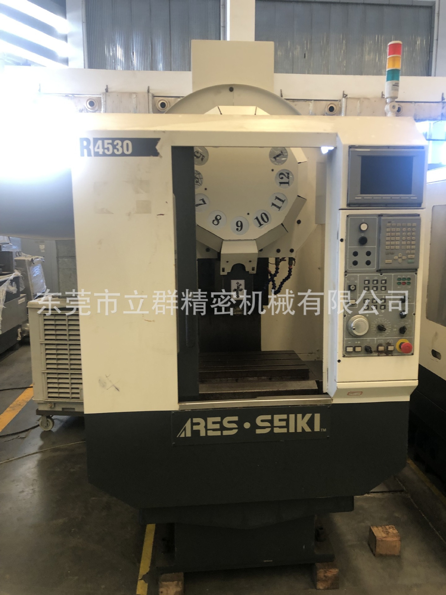 二手台湾大丸R4530钻攻中心、三菱系统、二手钻攻机买卖回收