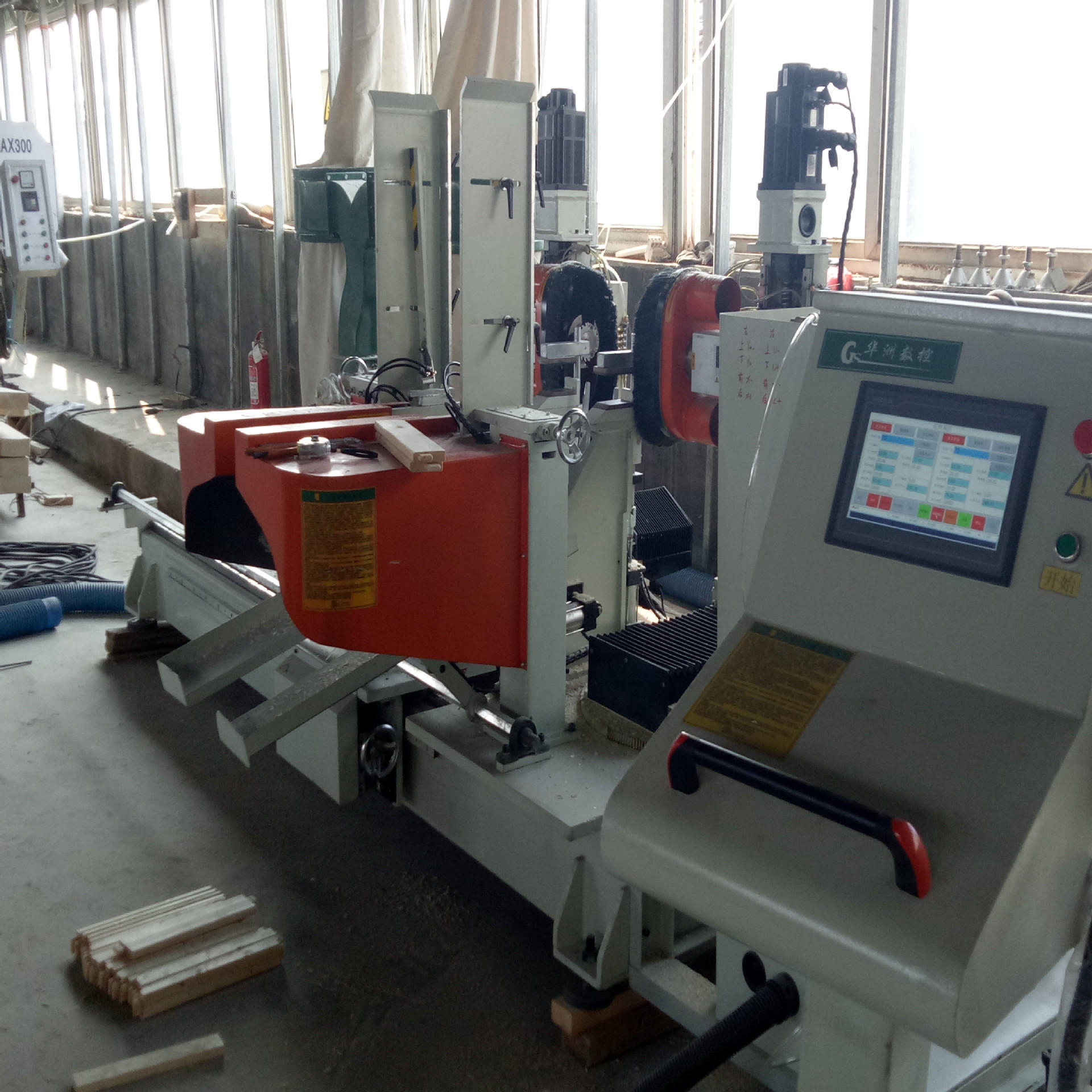 数控开榫机 双端开榫机 燕尾榫机选华洲牌