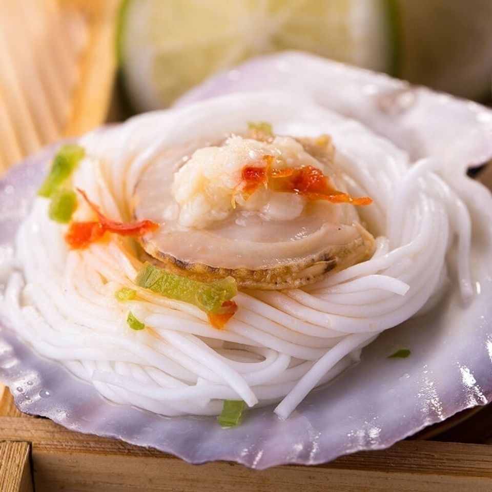 鲜冻蒜蓉粉丝大扇贝黄金粉丝蒜蓉扇贝100颗1箱酒店烧烤批发-包邮