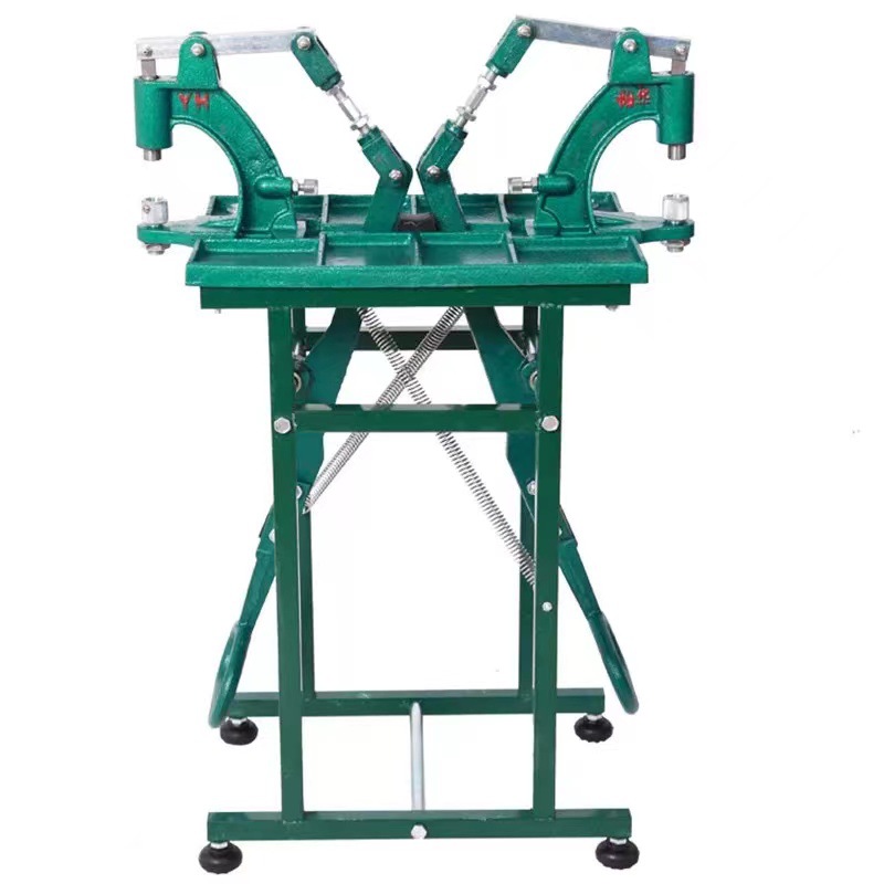 顺伊辅料厂直销高速安装纽扣四合扣机器服装辅料厂用双人脚踩机器