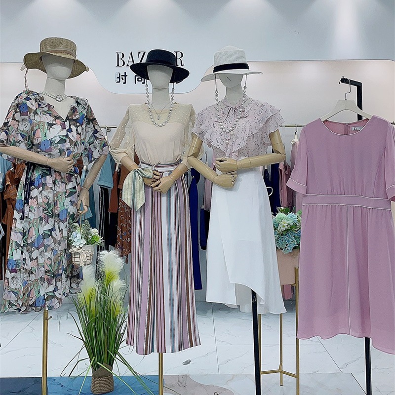 深圳品牌迪图ditto22夏季精品女装折扣库存尾货专柜撤柜特价货源