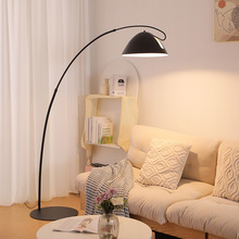 钓鱼灯落地灯客厅沙发灯简约设计轻奢卧室高级氛围灯落地立式台灯