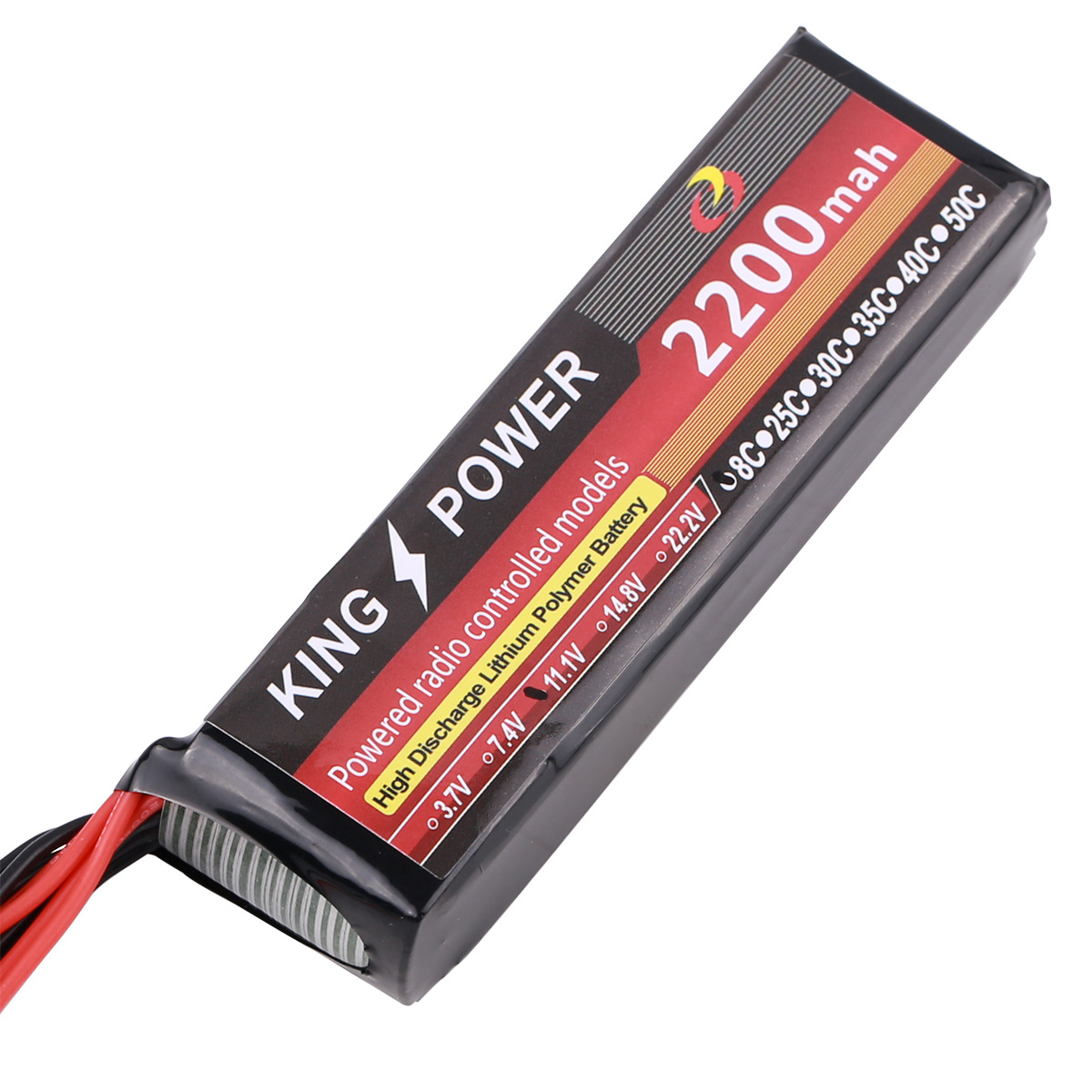 kin航模遥控器3s锂电池11.1v 2200mah8c控电at9 at10天9 jr富斯等