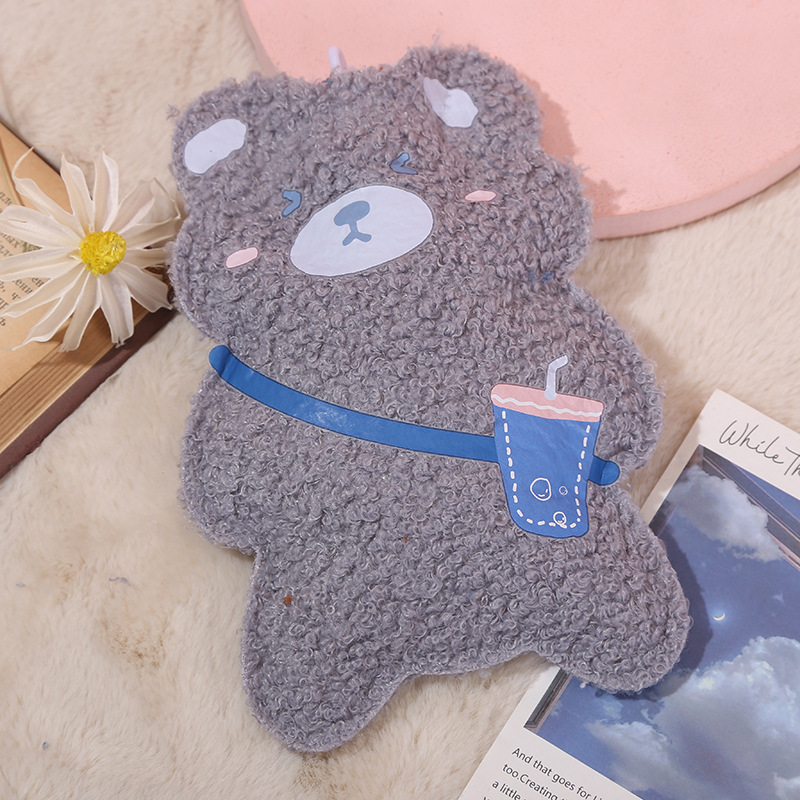 Korean Soft and Adorable Dream Bear Plush Hot Water Injection Bag Female Student Couple Mini Portable Explosion-Proof Irrigation Hot-Water Bag